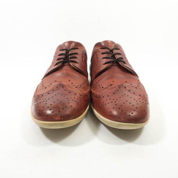 John Fluevog Flight BLQ Lace Up Brogue Sneakers - Men's Size 7 - Picture 3 of 10